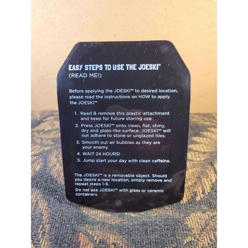 30 Watt Joeski Black Silicone Shower Coffee Holder